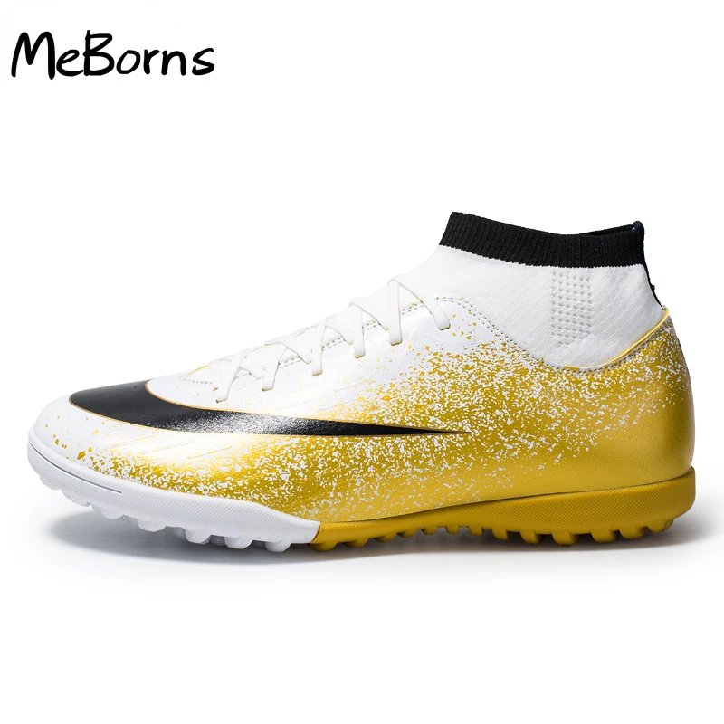 

New Turf Football Boots Men Soccer Shoes Kids Boys Cleats Student Training Sport Sneakers Eur Size 28-44 scarpe da calcio