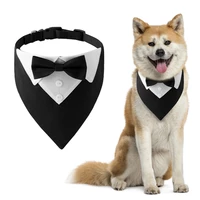dog wedding bandana married grooming adjustable pet scarf over the collar for small medium large dogs pets bandanas accessory