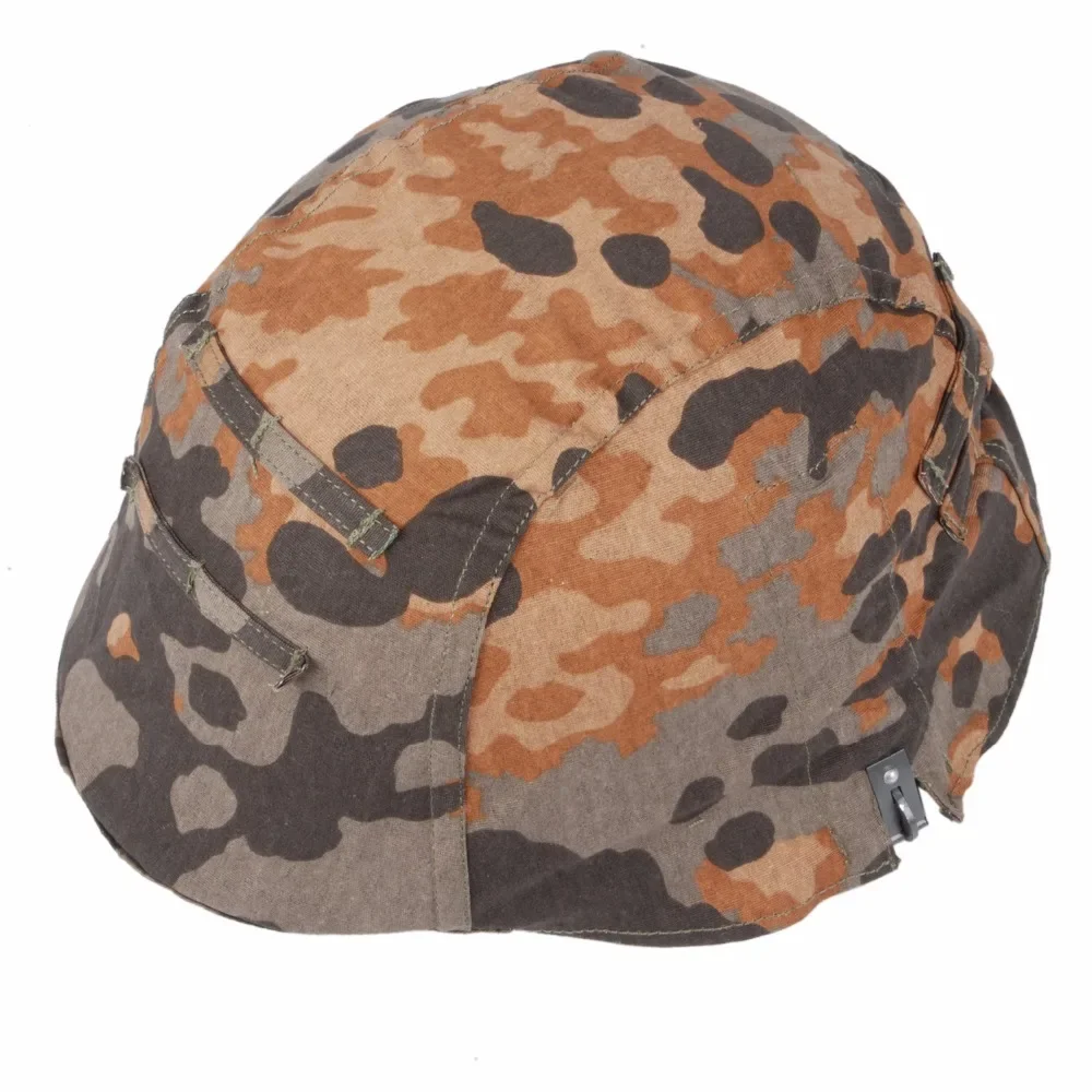 WW2 WWII НЕМЕЦКАЯ АРМИЯ САМОЛЕТОВЫЙ КАМУФЛЯТОР M35 РЕВЕРСИВЫЙ ШЛЕМ КРЫШКА
