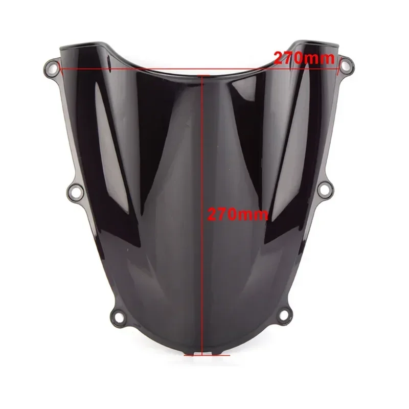 Фото Для Honda CBR600RR F5 2005 2006, ветрозащитный экран для мотоцикла, двойной пузырьковый дефлектор лобового стекла, защита ветрового стекла №5