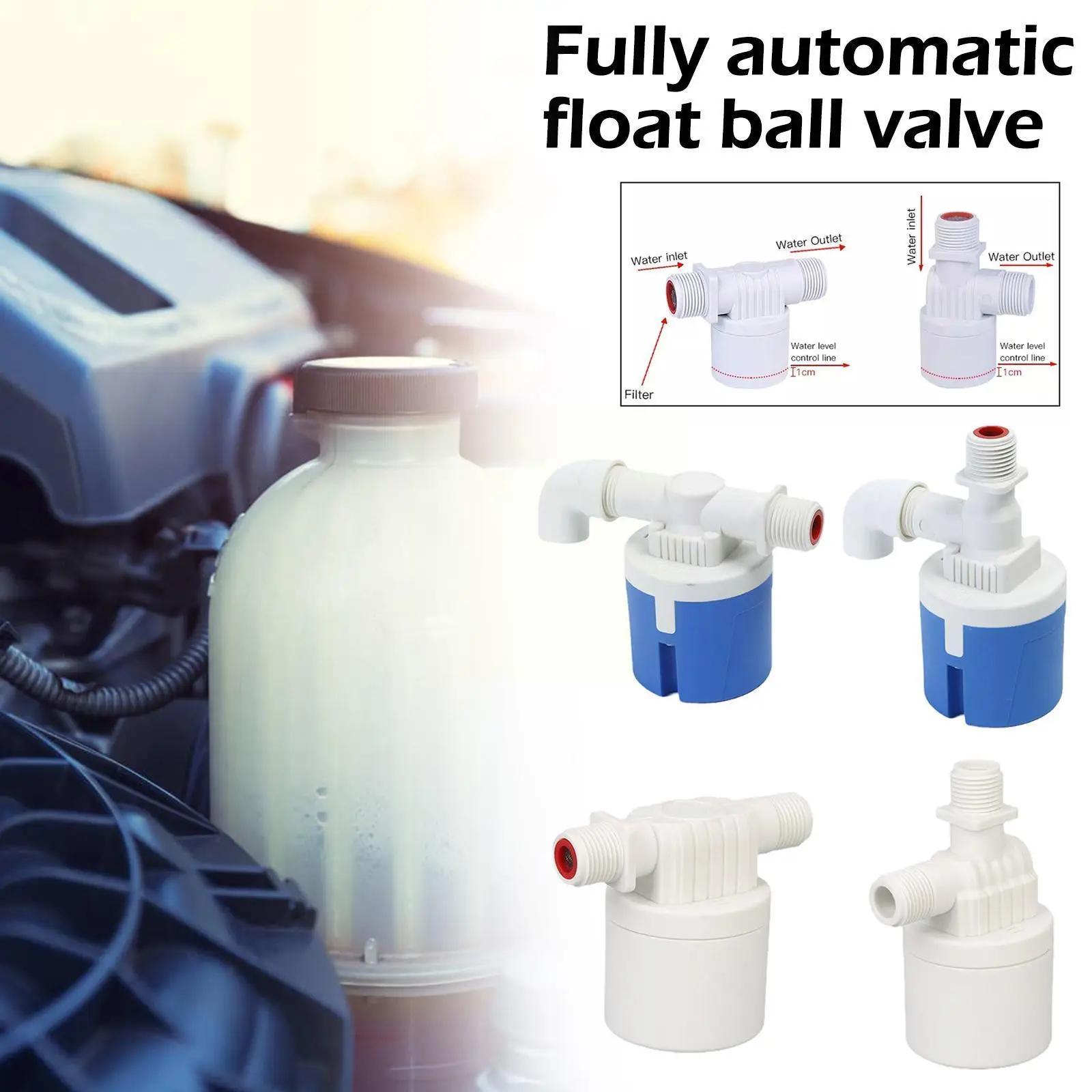 

Автоматическая башня контроля уровня воды, плавающий шар, вертикальный внутренний плавающий шар, полностью автоматический M0h6