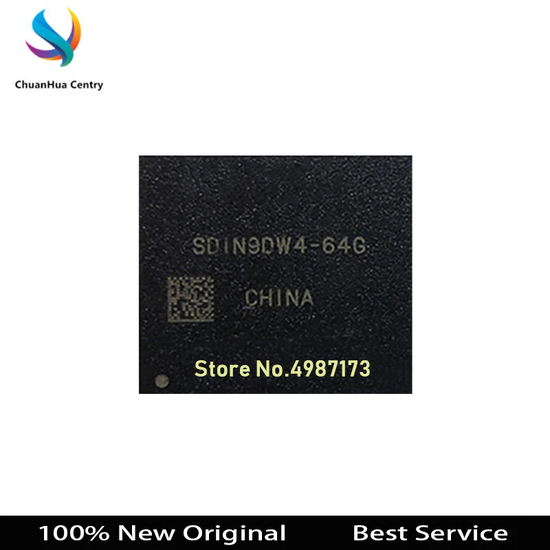 SDIN9DW4-64G BGA 100% новый и оригинальный