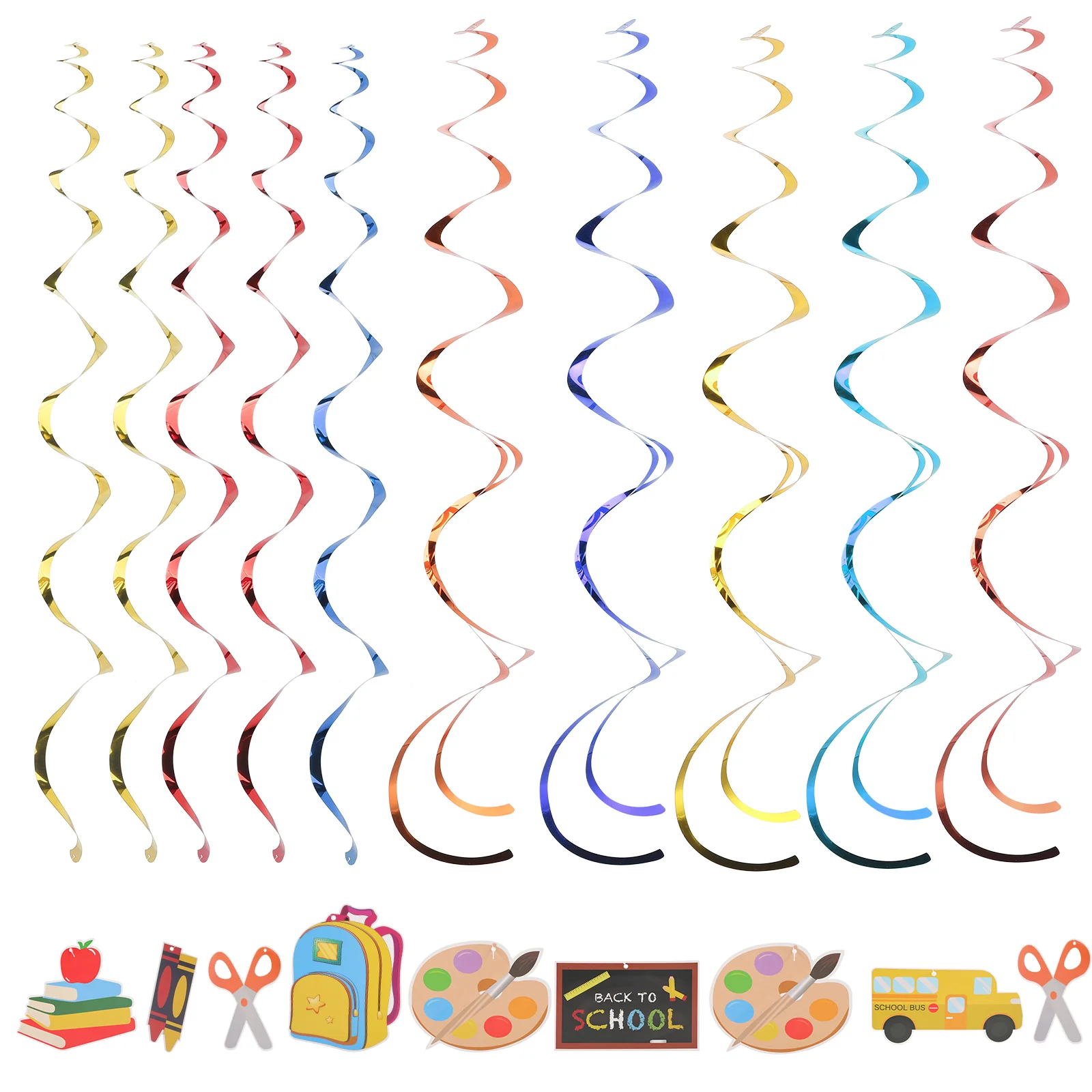 

1 Set Back To School Decorations Back To School Banner Hanging Decoration