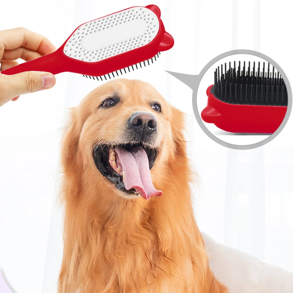 

Dog Brush Pet Grooming Brush For Dogs Remove Hair Pet Cat Hair Removal Comb Puppy Kitten Grooming Cleaning Accessories