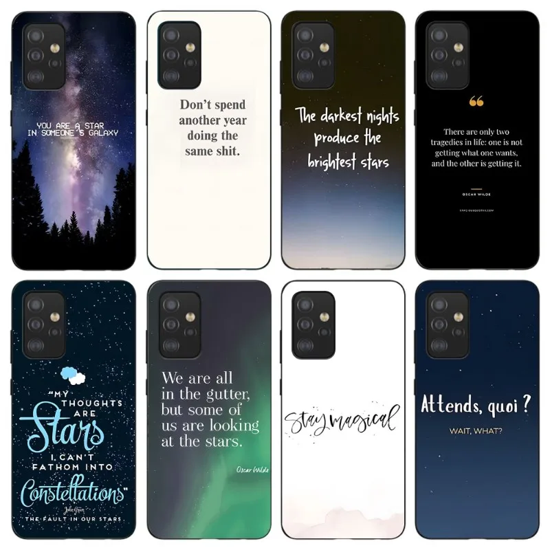 

Чехол Sentence для Samsung Galaxy S6 S7 S8 S9 S10 S21 S22 Plus, ультрамягкий черный чехол для телефона