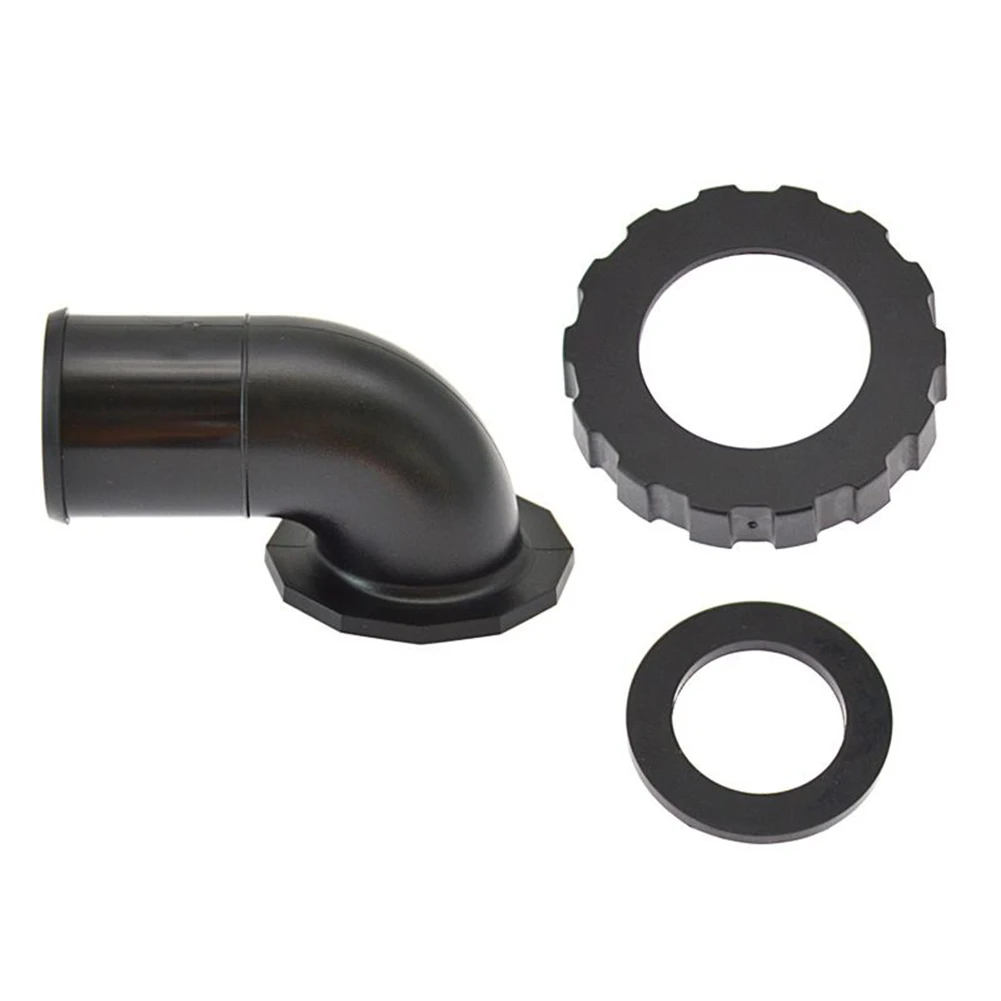 Diving BC Pipe Elbow Airway Hose Connector Rubber Washer Nut Combination Donut Wing Pipe Connector Wear-resistant Durable
