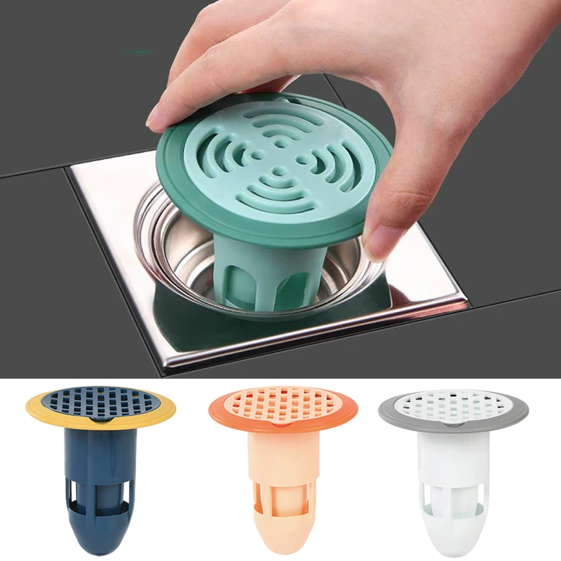 

Drain Core Toilet Bathroom Floor Drainer Strainer Cover Inner Core Sewer Pest Control Silicone Anti-odor Artifact No Smell