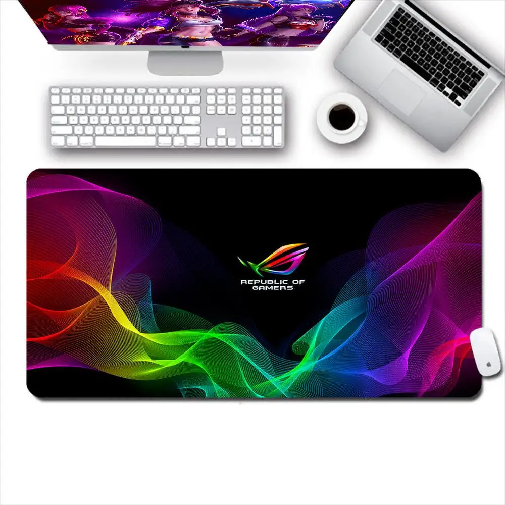 

Asus ROG Gaming Player Dedicated Large XXL Mouse Pad Laptop Keyboard Office Learning Mousepad Natural Rubber Non Slip Table Mats