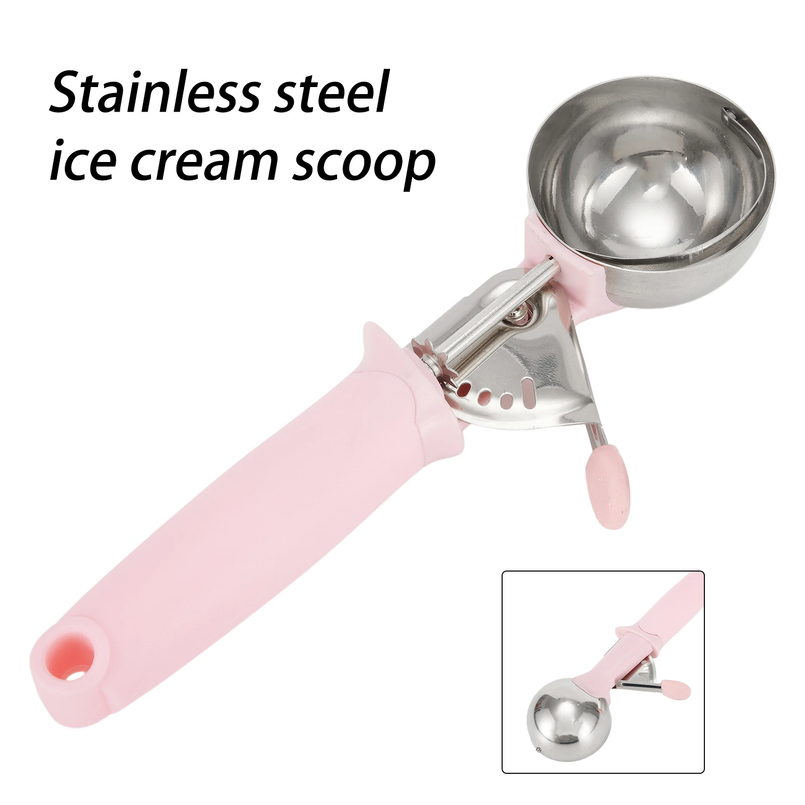 Машина для изготовления шариков льда ложка мороженого розовое сорбетное тесто