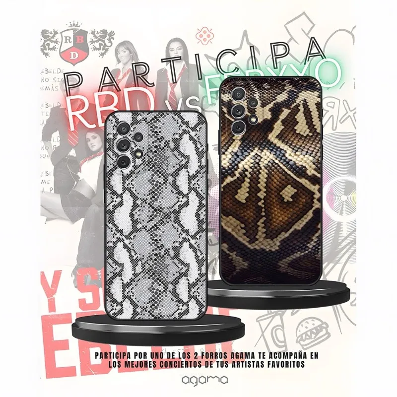 Snake Skin Print Phone Case For Samsung Galaxy S30 S23 S20 S22 S10 S21 S7 S9 S8 Pro Plus Ultra Fe Back Design Cover