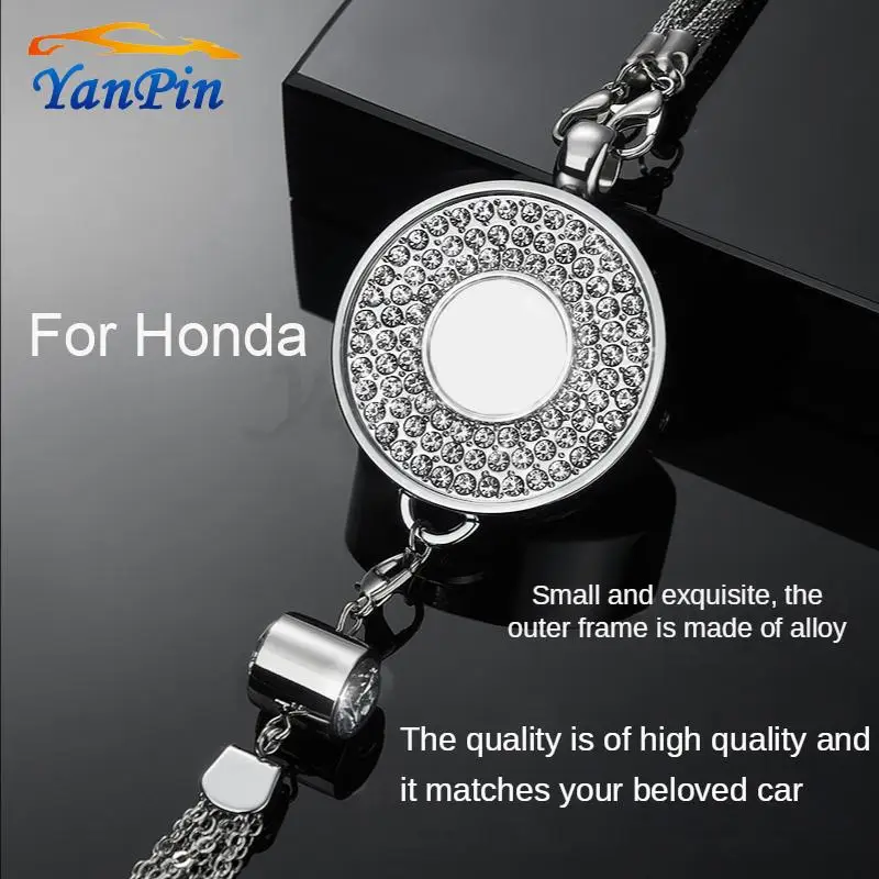 

Automotive With Diamond Fragrance Pendants Suitable For Honda City/C70/Vezel/Stream/Fit/Freed/Civic/CRV Accord/Jazz/HRV/CRZ