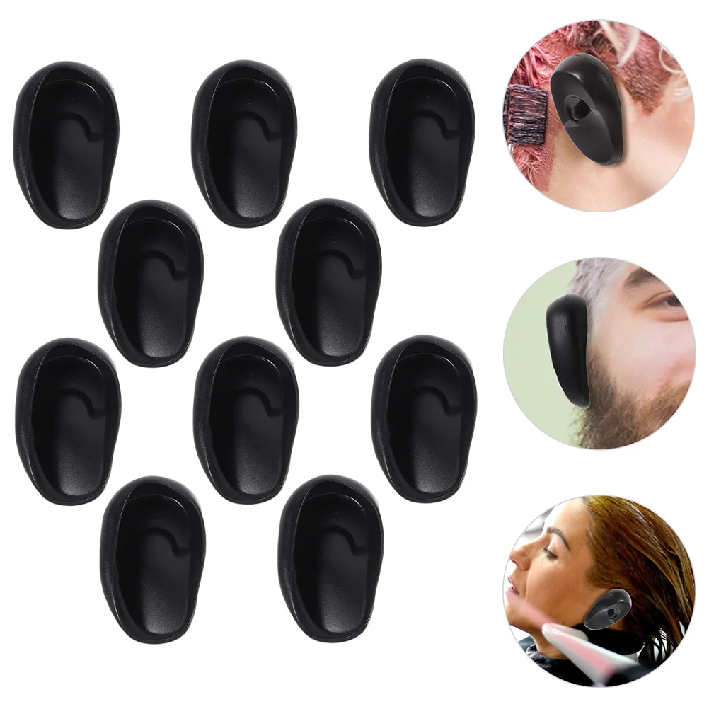 

Ear Hair Covers Showercover Dye Caps Salon Earmuffscoloring Protectors Color Shield Protector Hairdressing Waterproof Bathing