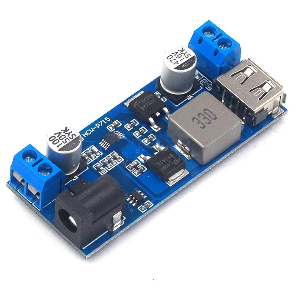 

XH-M249 DC to DC 5V 6A Step-down Module 9-36V 12V 24V to 5V Power USB зарядка 5A Высокая мощность 30W