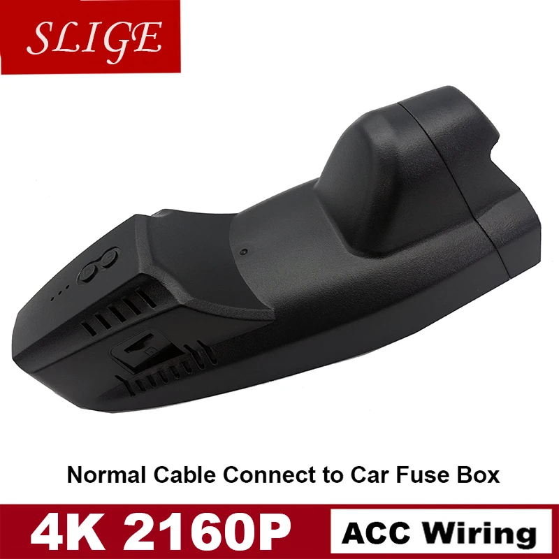 

4K 2160P HD ACC кабель питания Wifi Автомобильный видеорегистратор для Ford Kuga/ Escape mk2 mk3 2015 2016 2017 2018 2019 с помощью приложения