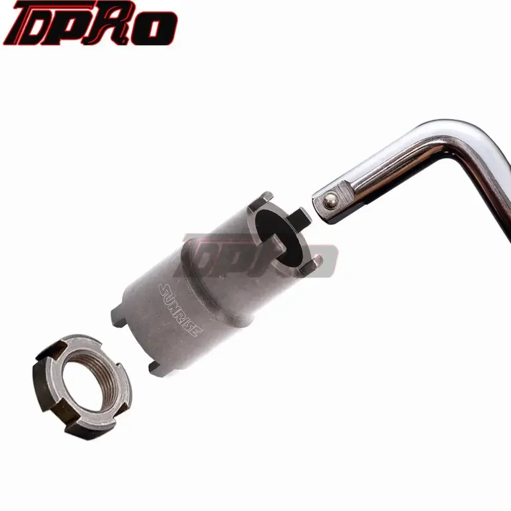 a 20/24 mm motocyklowa nakrętka podwójnego sprzęgła Stalowy klucz płaski do Hondy Z50 110 125 200cc Naprawa Specjalne narzędzie motocyklowe