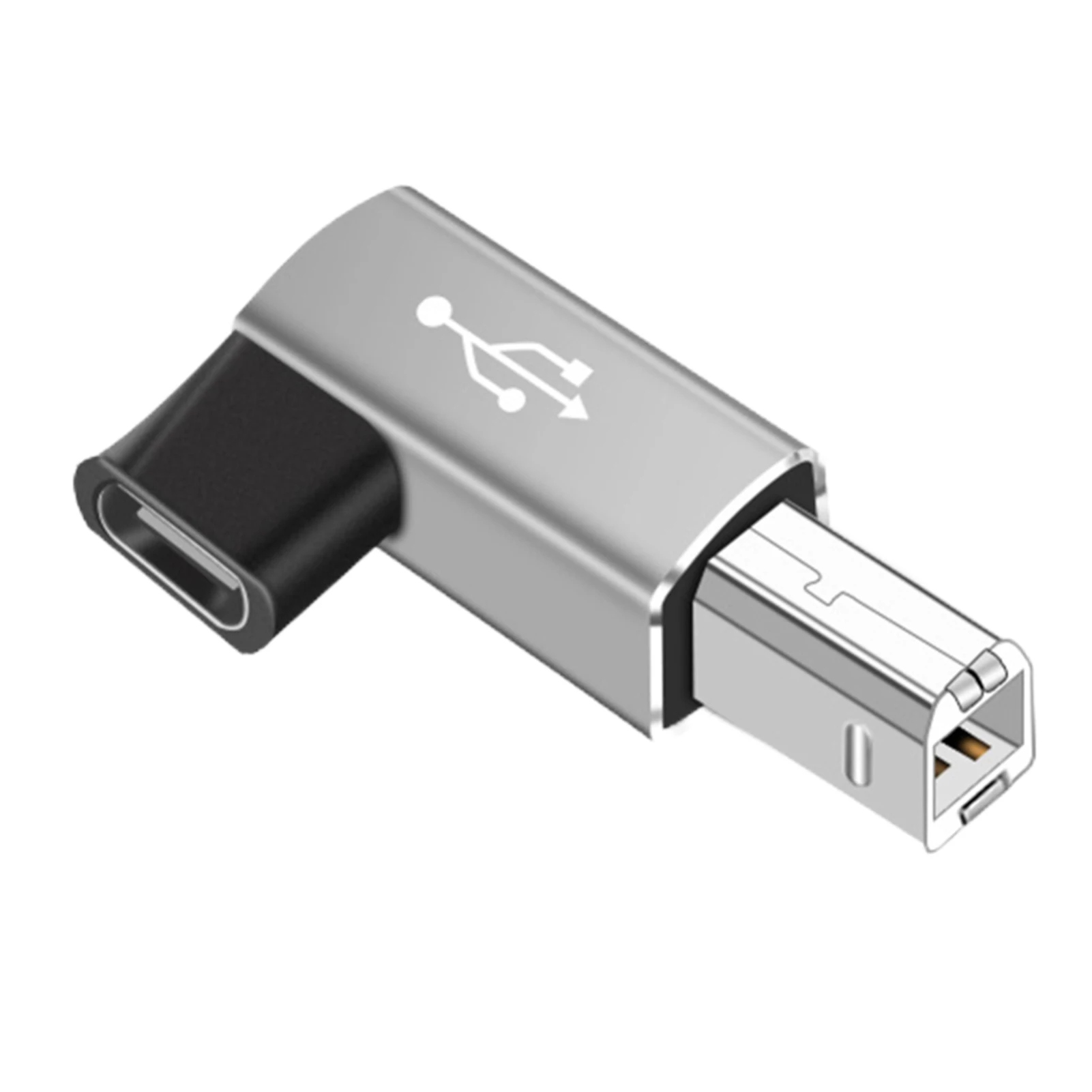 

USB C Printer Cable Adapter USB Type C Female To USB B Male Adapter Straight And Elbow Optional For DJ Controller Keyboard