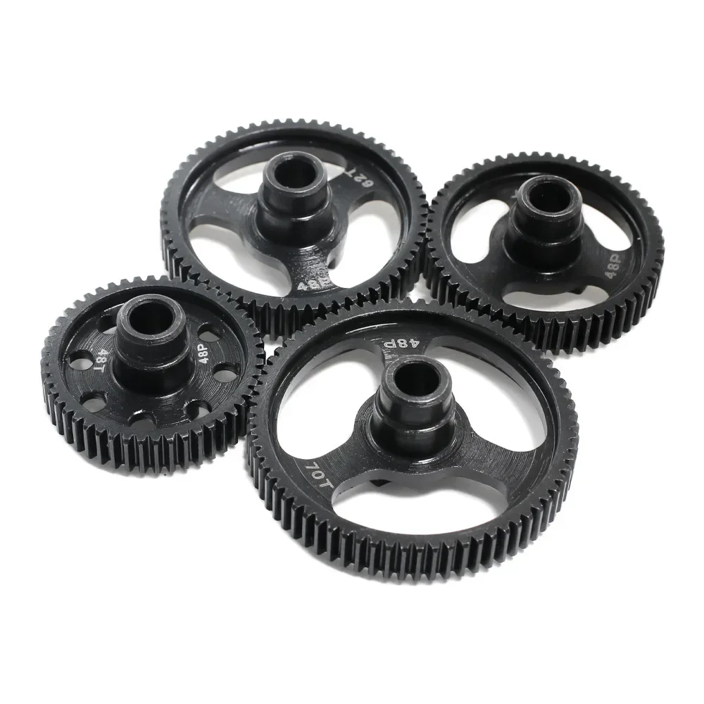 Стальная зубчатая передача 48P 48T 55T 62T 70T для TRAXXAS 1/10 4-Tec 2 0 3 Запчасти