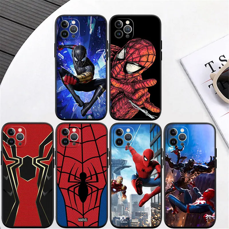 Чехол для телефона Marvel Человек-паук Samsung Galaxy A03 A11 M21 M30 M30S M31 J5 J6 J7 J8 Plus Prime Core Pro Quantum 2