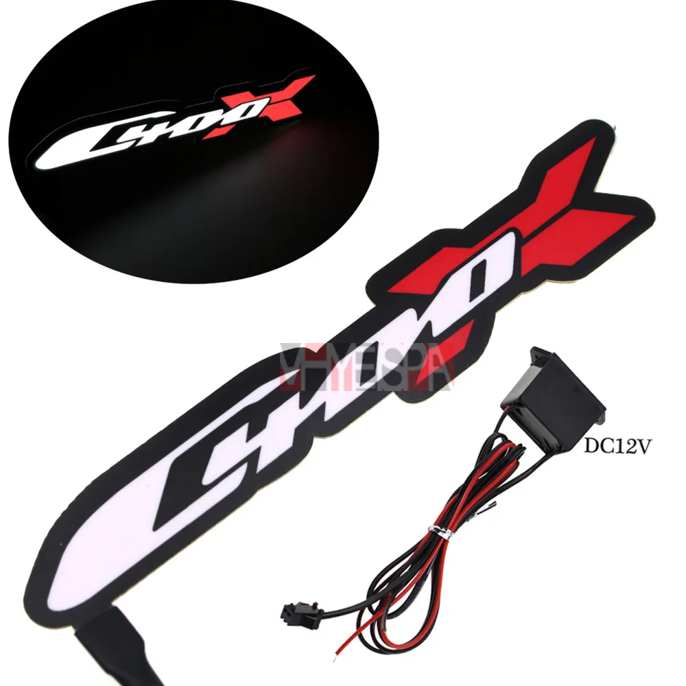 

Motorcycle Fairing Kit Body Side Stickers Badge Cold Light for BMW C400X 2019 C 400x 2020