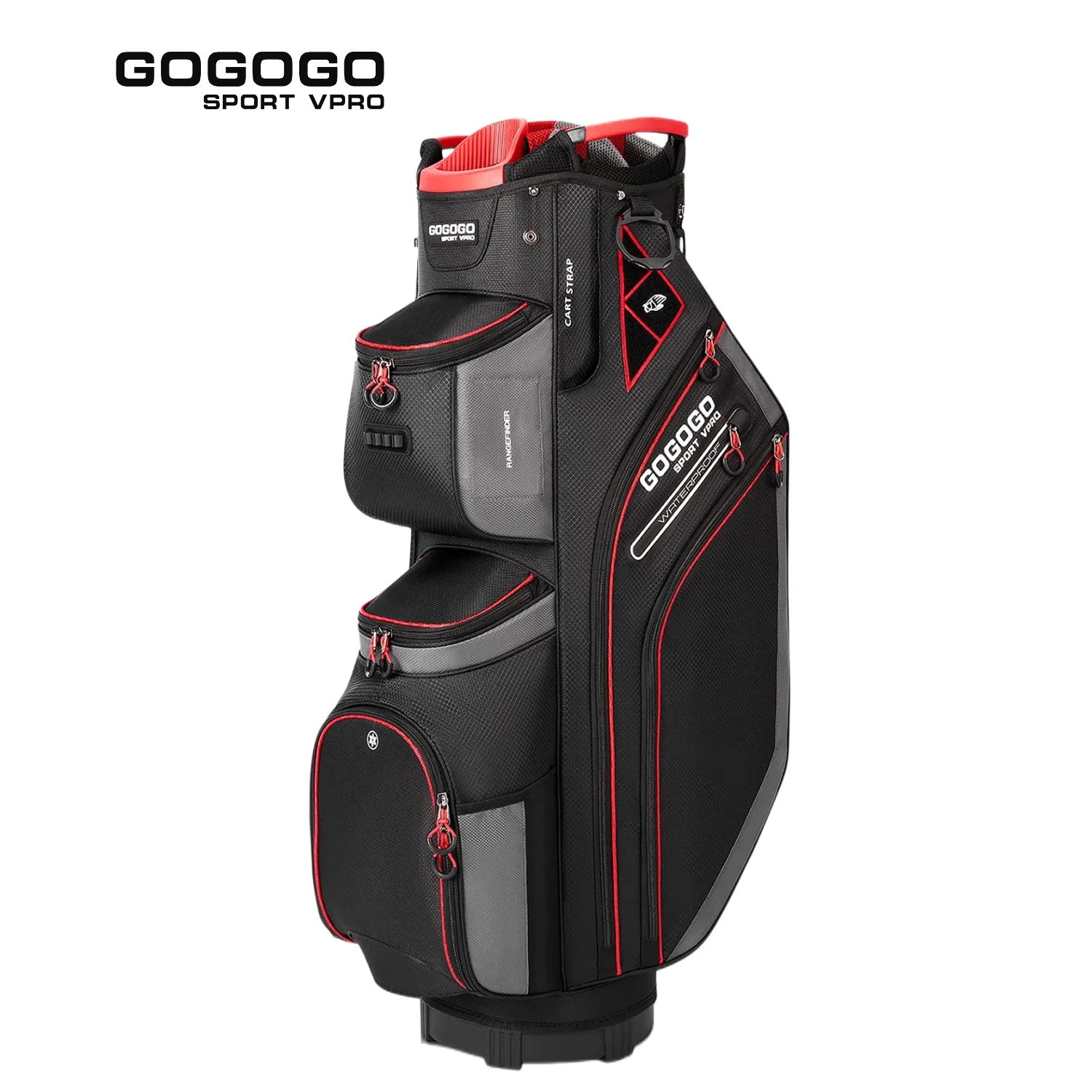 Cart Bag 14 Way Dividers Golf Club Bag With 11 Pockets Coole