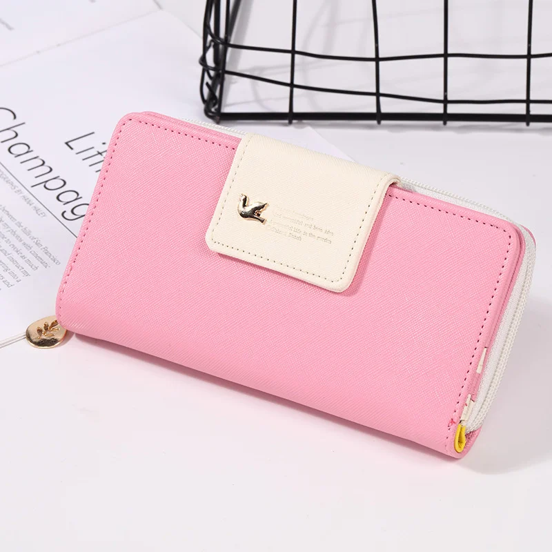 

Women's long wallet Luxury Designer Famous Brands Women Wallets Card Holder Female Clutch Women's Purse Coin Money Bag Walet