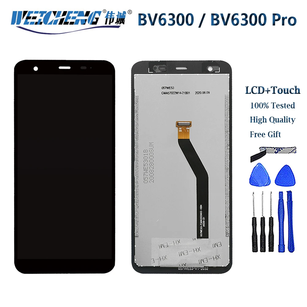 ЖК-дисплей 5,7 дюйма для Blackview BV6300 PRO BV6300PRO, дисплей кодирующий преобразователь сенсорного экрана в сборе, экран для замены ЖК-дисплея Blackview BV6300
