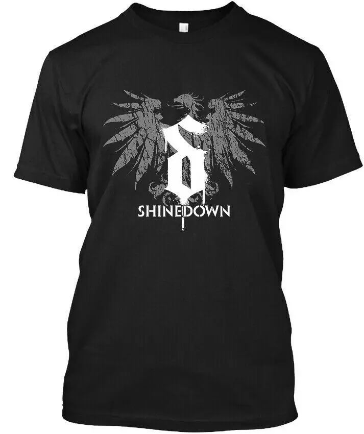 

Shinedown American Rock Band Alternative Music O-Neck Cotton T Shirt Men Casual Vintage Tees Tops Dropshipping