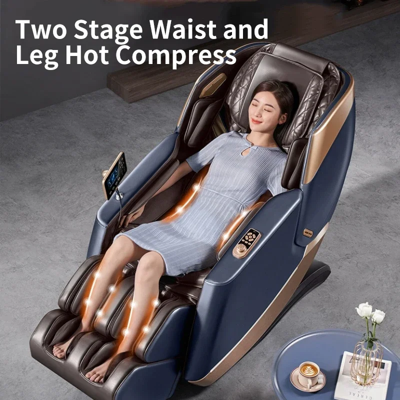 Массажное кресло 3D расслабляющий стул с двойной дорожкой и воздушной подушкой