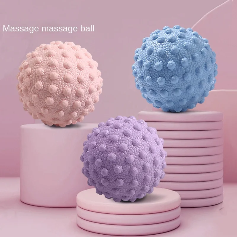 

Yoga Muscle Massage Ball Fitness Muscle Relaxation Spike Fascia Ball Hand Feet Pain Plantar Fasciitis Reliever Hedgehog Balls