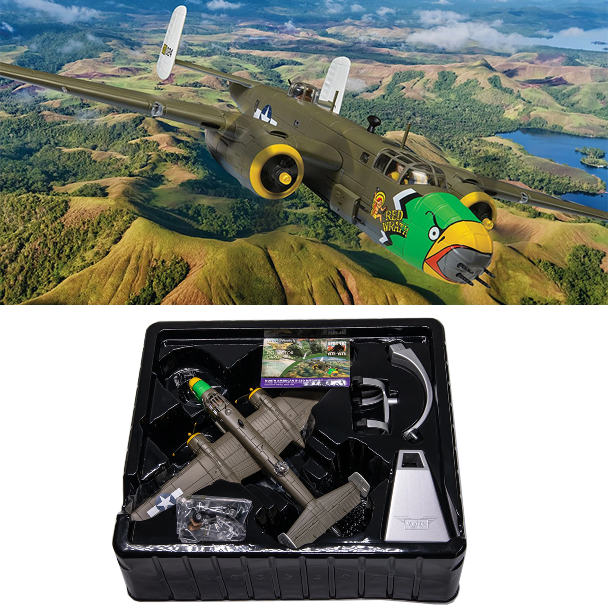 Коллекционная модель модели красный гнев Новая Гвинея 1/72 из сплава 1943 AA35315