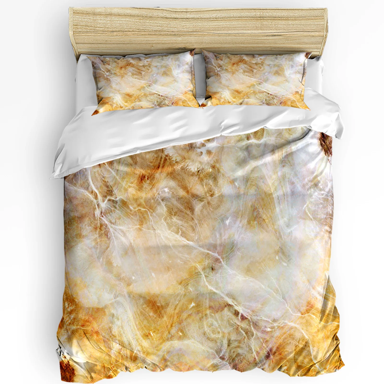 

Marble Printed Comfort Duvet Cover Pillow Case Home Textile Quilt Cover Boy Kid Teen Girl Luxury 3pcs Bedding Set