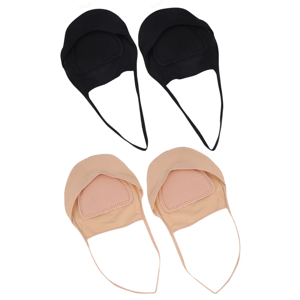 2 пары невидимых чулок подтяжки носки-топперы женские носки для обуви на высоком