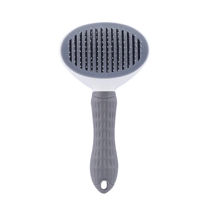 

Pet Hair Removal Comb Stainless Steel Pet Grooming Comb For Dogs And Cats That Gently Removes Loose And Knotted Hair