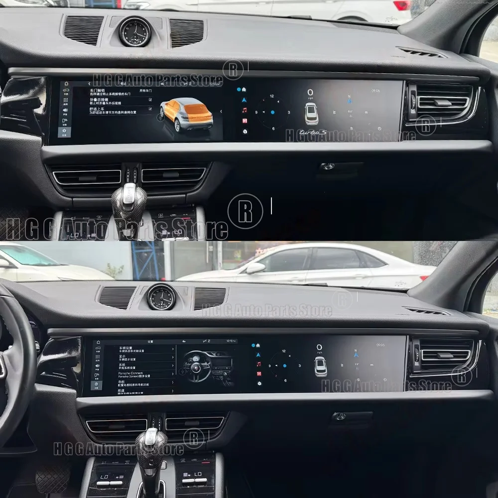 Фото Автомагнитола Android 2din для Porsche Macan 2011-2017, мультимедийный видеоплеер HU 8G+256GB, 4G LTE, беспроводной Dual Screen, BT, Carplay №2