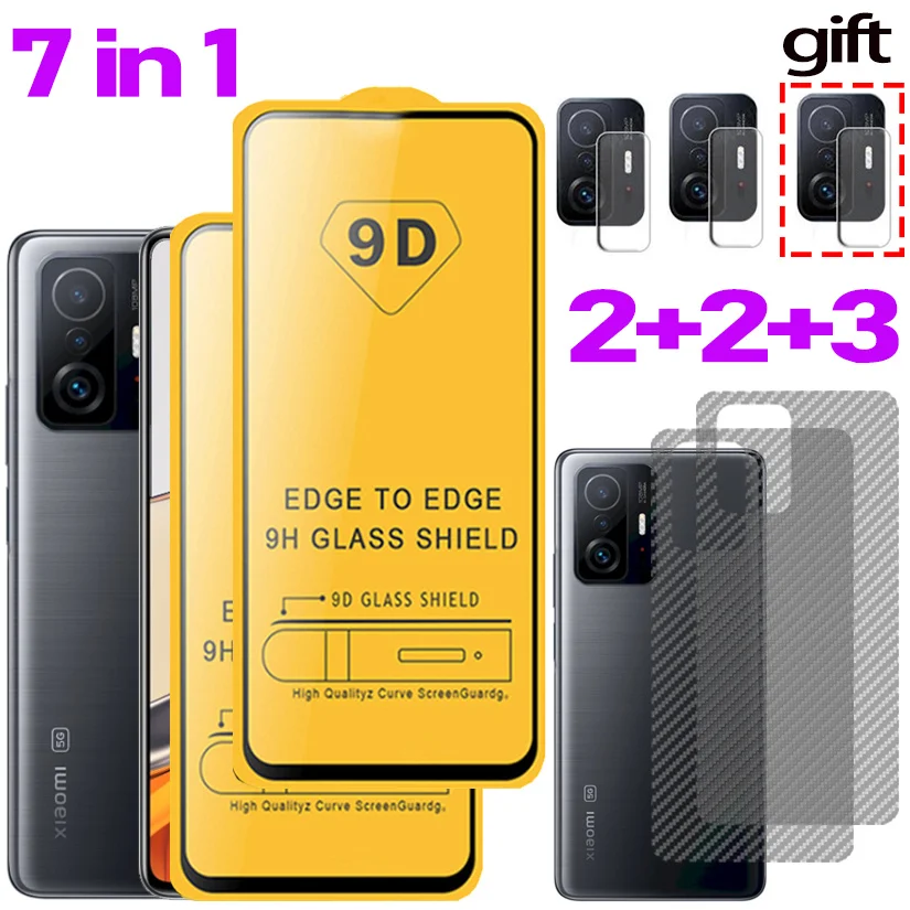 

Película Mi 11T Pro,Tempered Glass For Xiaomi 11T Pro Glass Mi11T Screen Protector Camera Film Xiomi Mi 11 Lite 5G 11T Pro 11-T