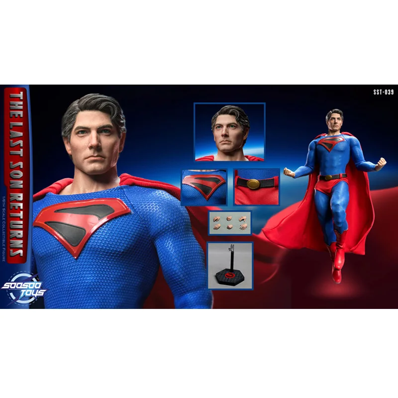 

Original Soosootoys Superman The Last Son Returns SST039 1/6 Scale Male Soldier Anime Action Figure Collection Model Toys Gifts