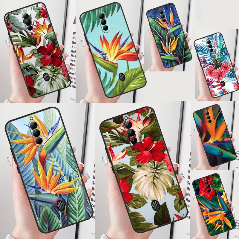 Чехол Tropical Paradise Hawaiian Birds для Red Magic 10 Pro Plus 9 8 7 6 5G 5S 6R RedMagic 10S 8S 7S 9S Cover