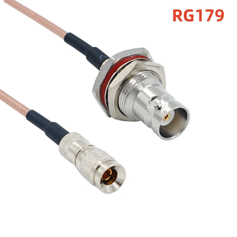 5 шт. кабельный разъем DIN 1 0/2 3 Mini BNC a macho hembra RF RG179 HD SDI 75 Ом для Blackmagic HyperDeck
