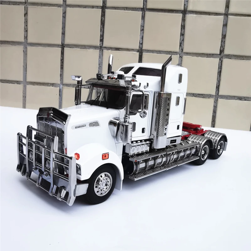 Фото Модель из сплава, игрушка в подарок, масштаб 1:32, Kenworth T909, 6X2, ось, австралийская прицепная головка, грузовик, трактор, транспортные средства, Коллекционная литая модель №5