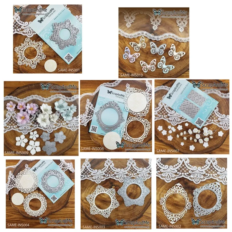Салфетка с цветами рамка бабочка металлические штампы силиконовые трафарет для
