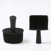 professional soft black hairbrush neck face duster brushes barber hair clean salon cutting hairdressing styling make tools