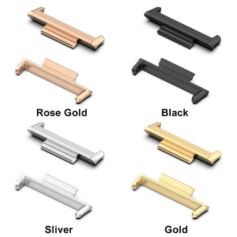 

Metal Link Attachment Strap Connector 2pcs Replacement Bracelet Accessory Metal Connector Watch Strap Connector Adapters 20mm
