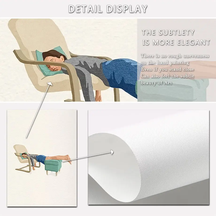 Абстрактная Иллюстрация на холсте с электронной почтой