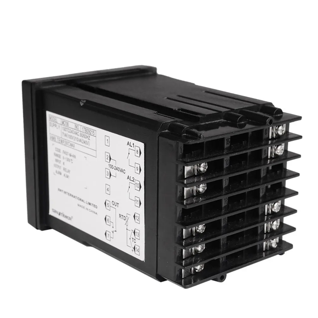 Цифровой ПИД-регулятор температуры релейный выход K термопара или PT100 входной