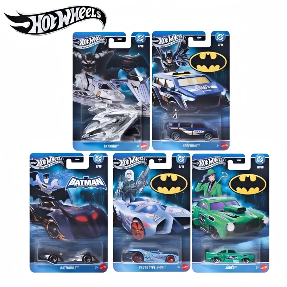 Фото Hot Wheels Silver Series Fast & Furious, Бэтмен Бэтмобиль HNR88 1/64 №3