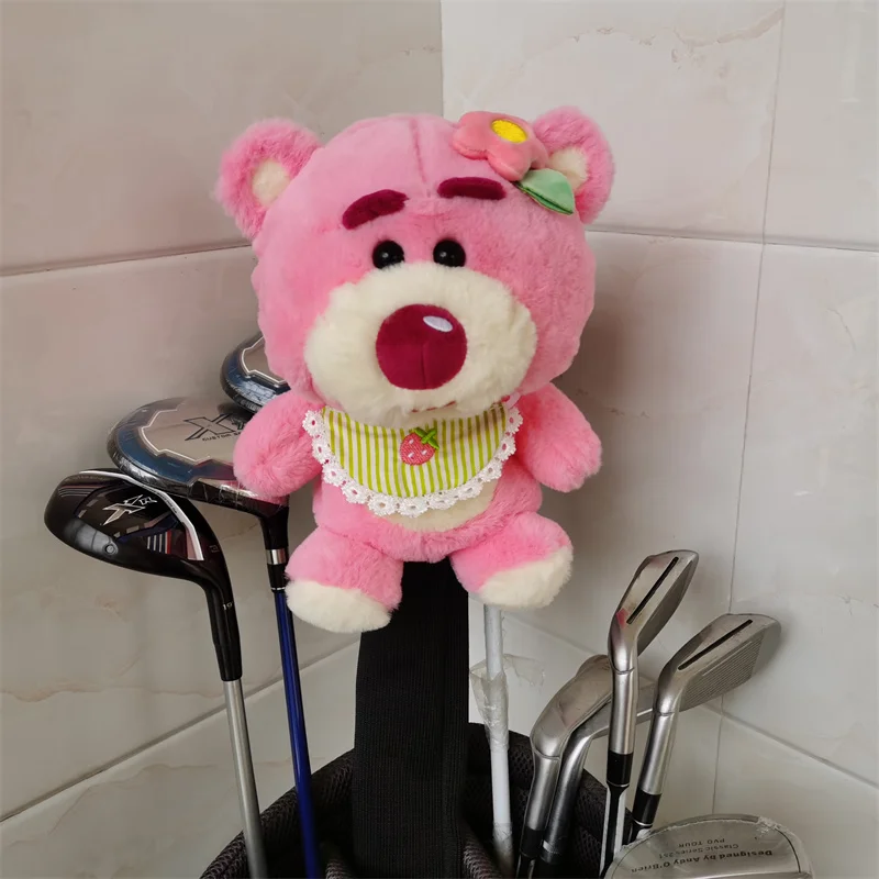 

Baby Bear golf driver headcover golf club DR 460cc wood plush cover FUNNY GIFT
