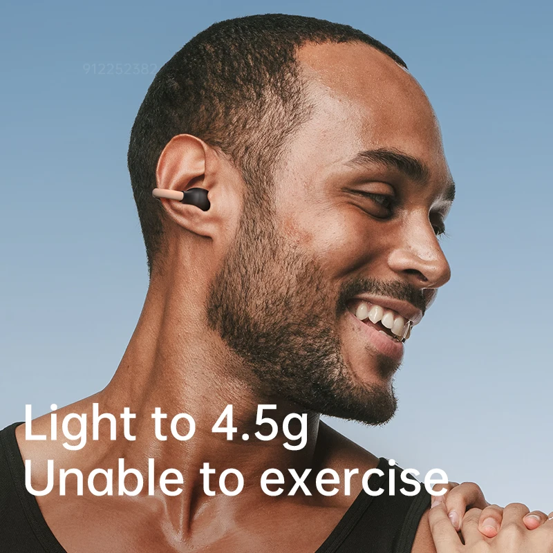 YC 2023 новые наушники Bluetooth 5.3 Ушная клипса с костной проводимостью беспроводные