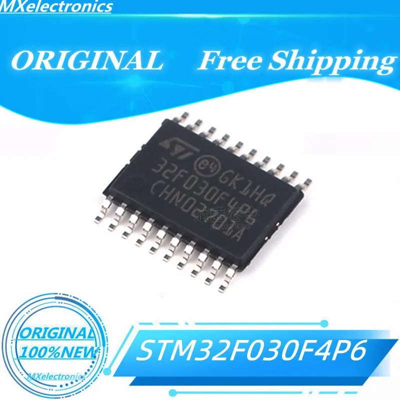 

Микроконтроллеры STM32F030F4P6, микроконтроллеры tssop20tssop20arm MCU значение линии, 16 Кб, 48 МГц, 5 шт.-50 шт., новинка 100%