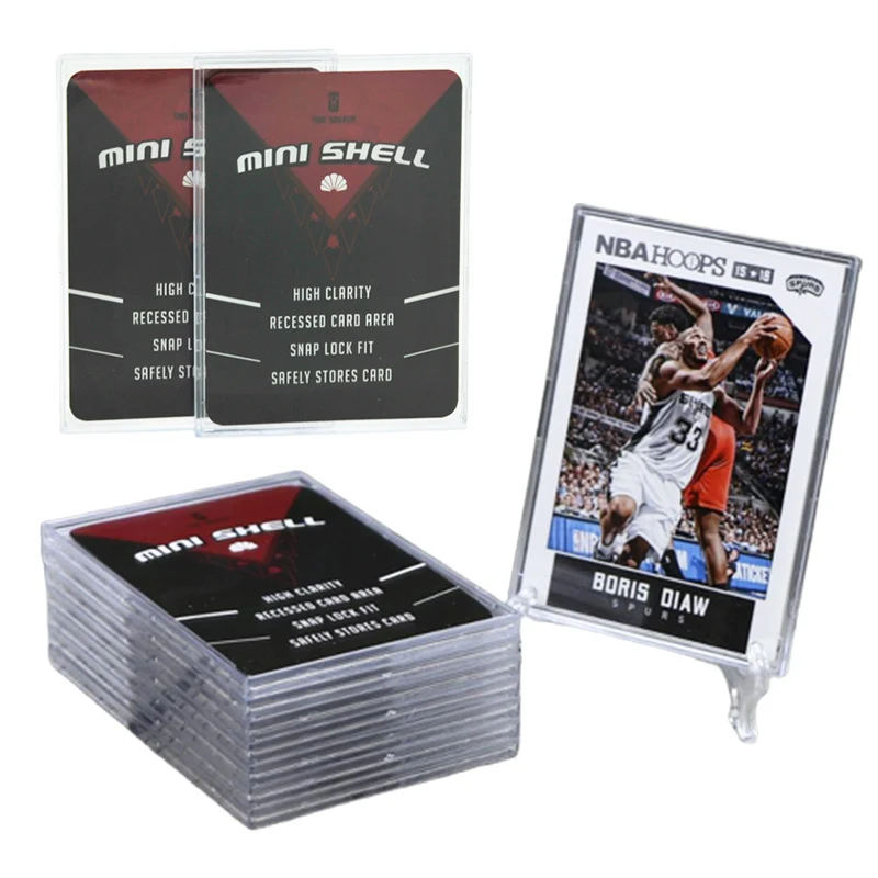 

TW MINI Shell Cards brick для MTG/MGT/TCG/PKM Card держатель для карт три страны для уничтожения карт Protector 94X70X5mm