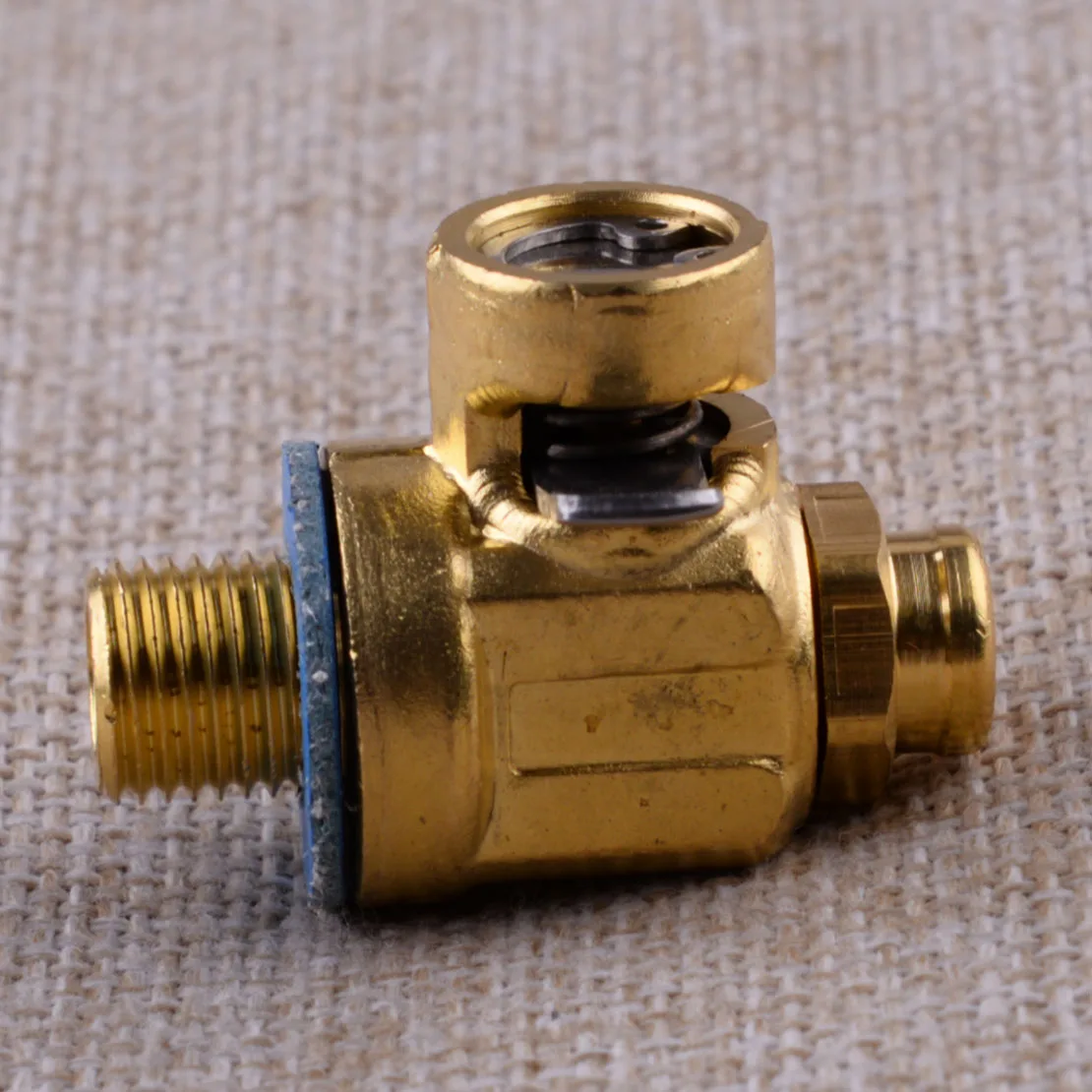 F103 F133 Короткий ниппельный клапан для быстрого слива масла с зажимом M12-1.25 Новый